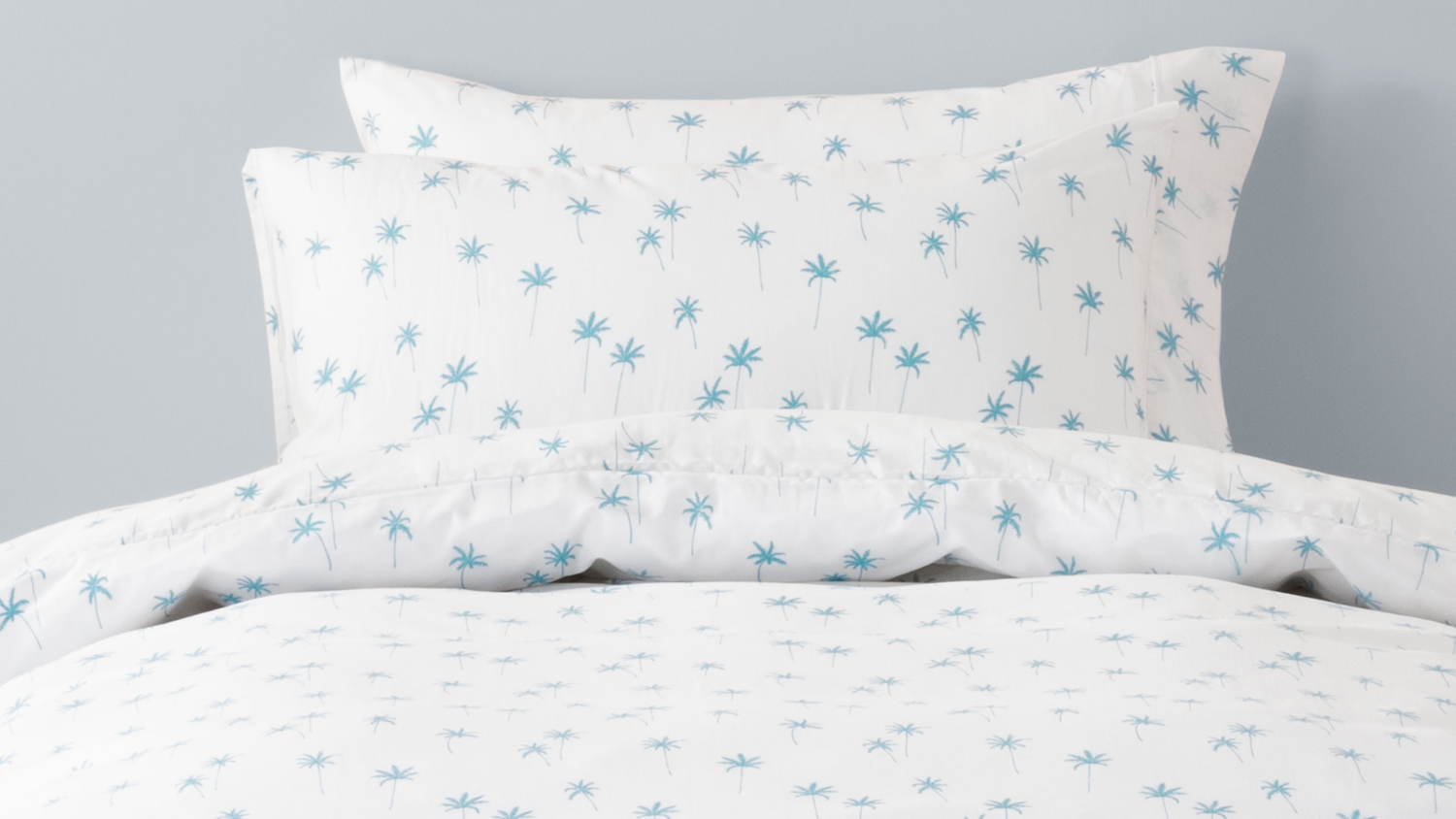 Palms Duvet Cover Set by Squiggles