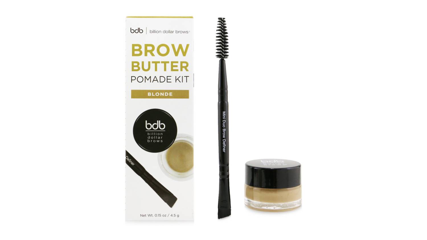 Billion Dollar Brows Brow Butter Pomade Kit: Brow Butter Pomade + Mini Duo Brow Definer - # Blonde - 2pcs