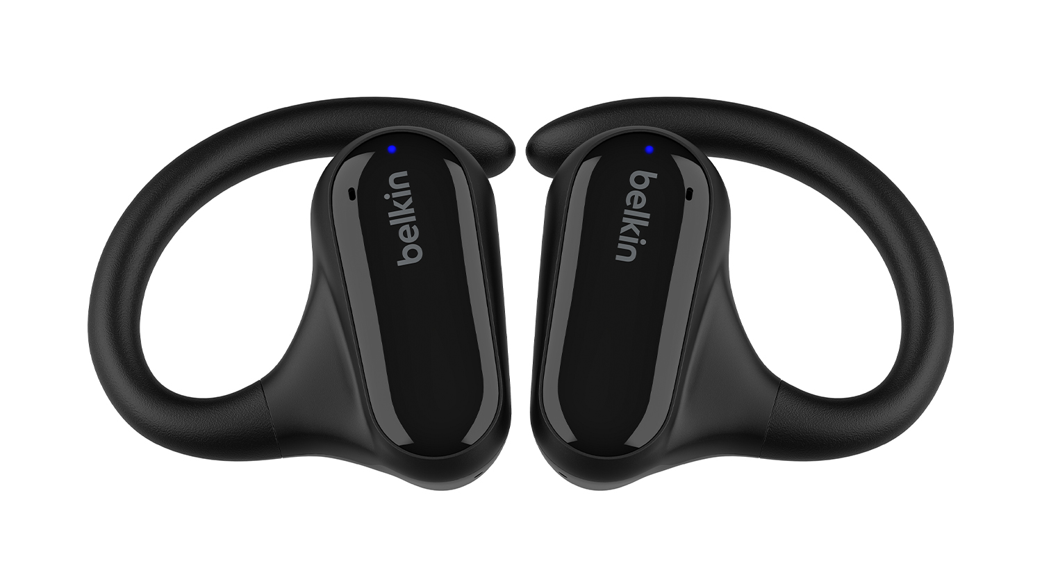 Belkin SoundForm ClearFit True Wireless Open-Ear Headphones - Black