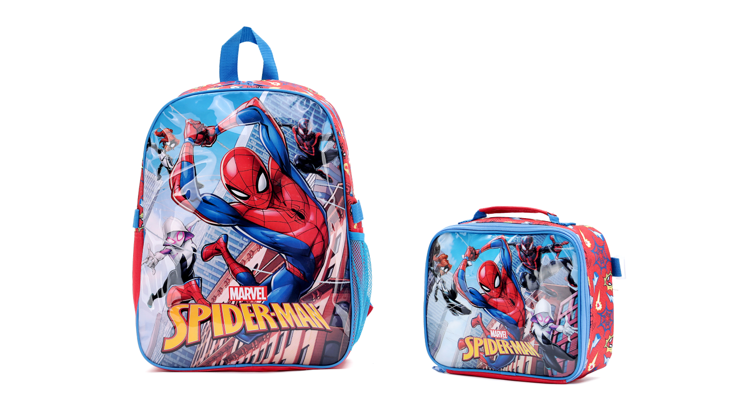 Disney Children's Backpack and Lunchbox Set - Spiderman