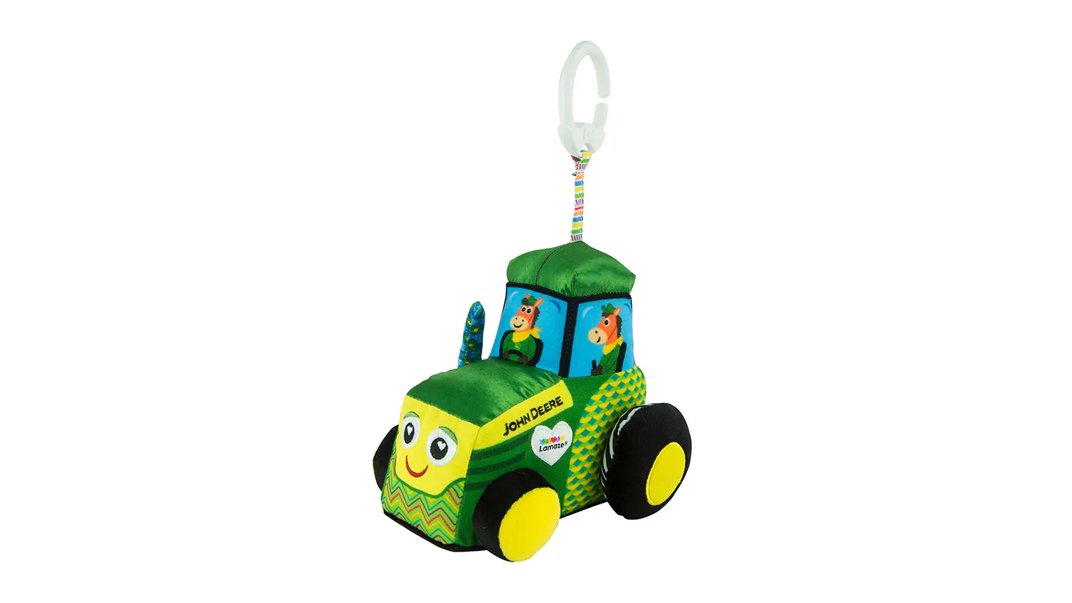 Tractor Rattle John Deere KIDS Lamaze Clip 'N' Go Plush Tractor | Harvey Norman New ...