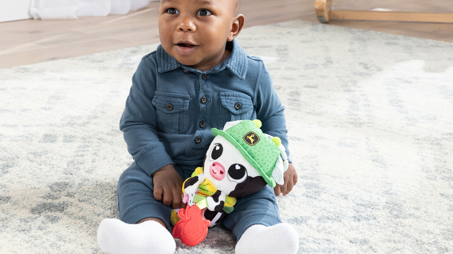 John Deere KIDS Lamaze Clip 'N' Go Plush Bella The Cow