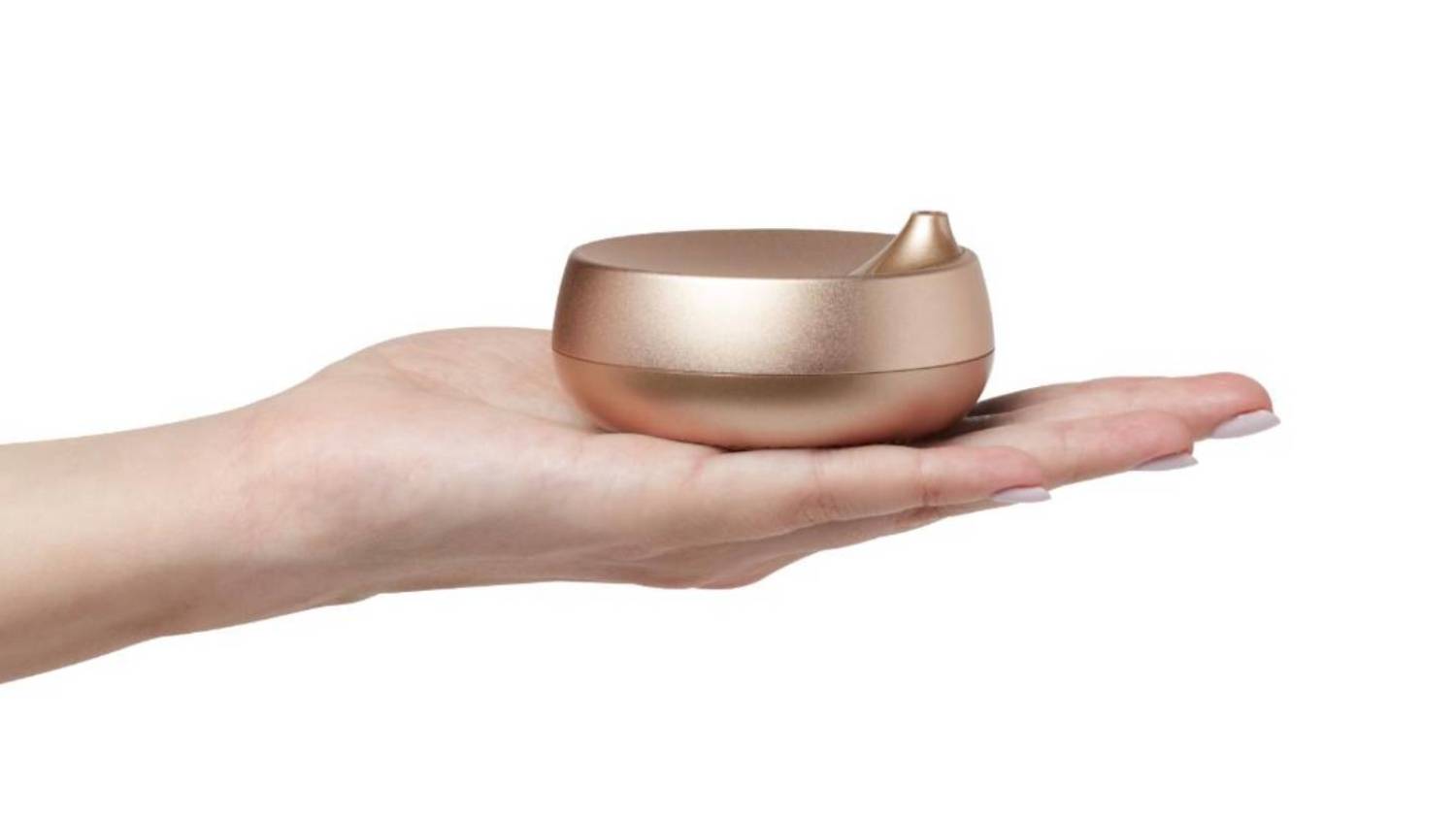 Lexon Romino Waterless Aromatherapy Diffuser - Soft Gold