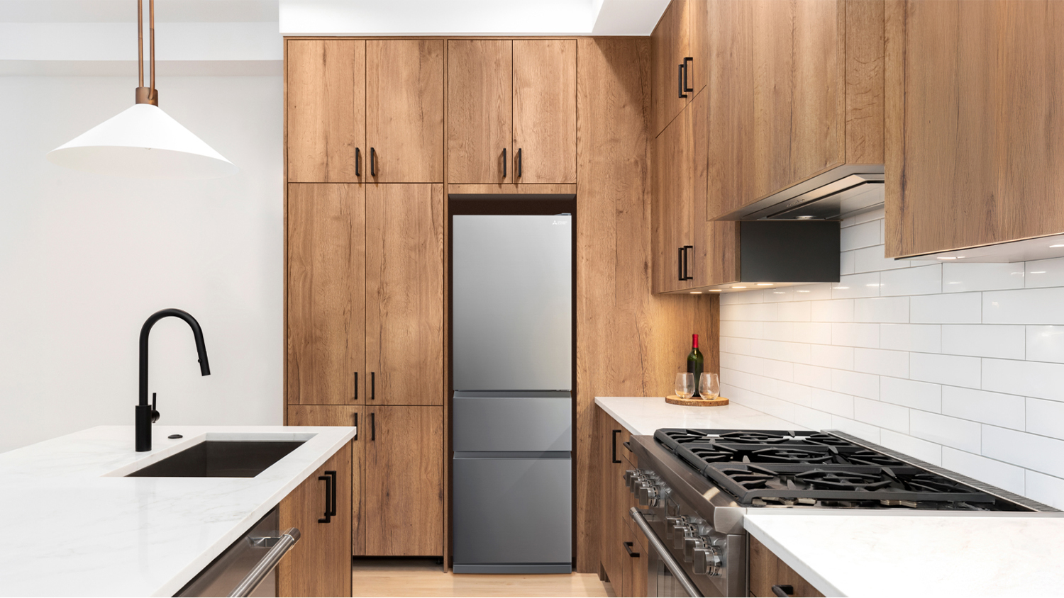 Mitsubishi Electric 363L Mutli Drawer Fridge Freezer - Matte Silver (MR-CX363EX-SS-A)