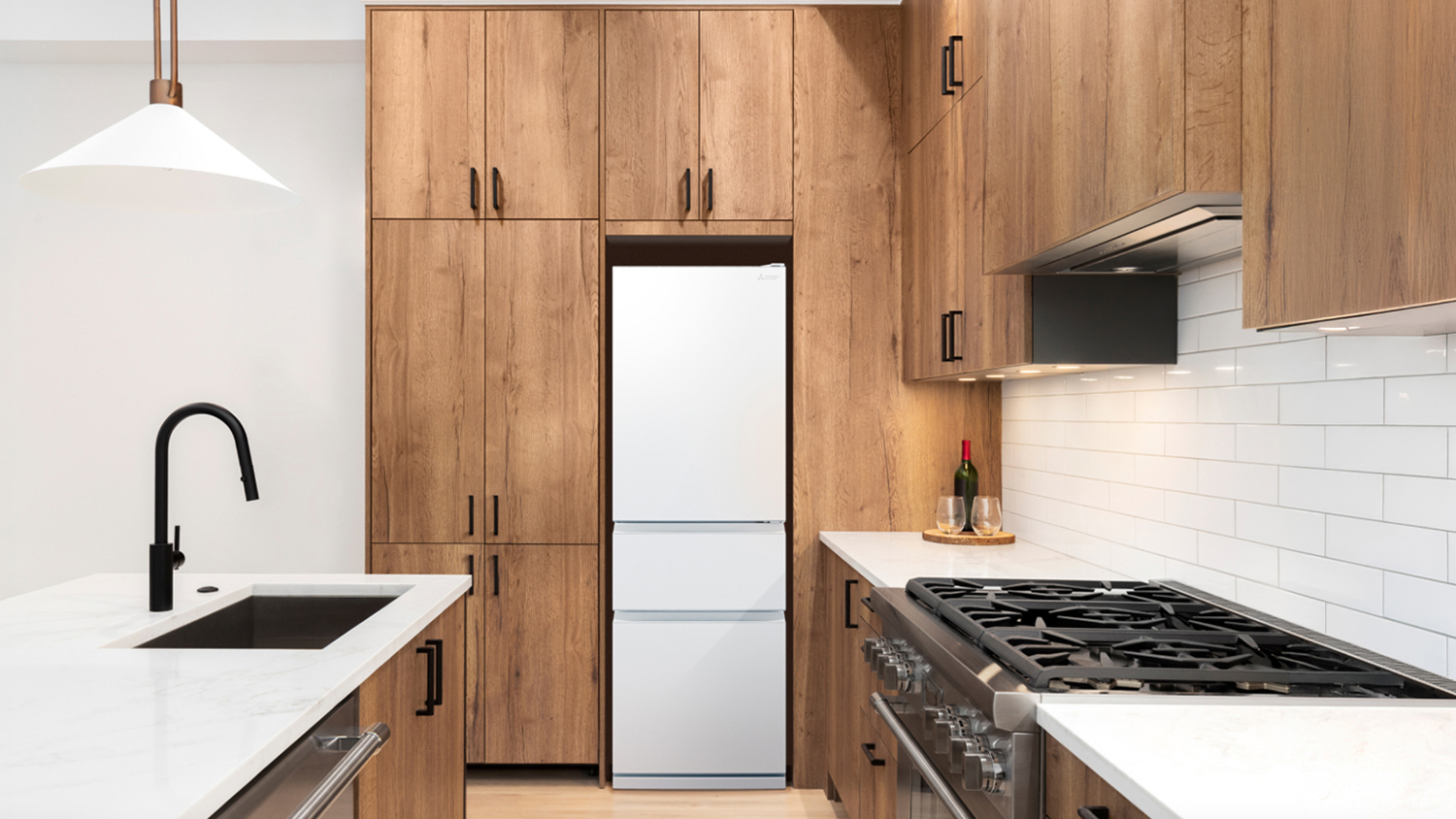 Mitsubishi Electric 363L Mutli Drawer Fridge Freezer - Matte White (MR-CX363EX-W-A)