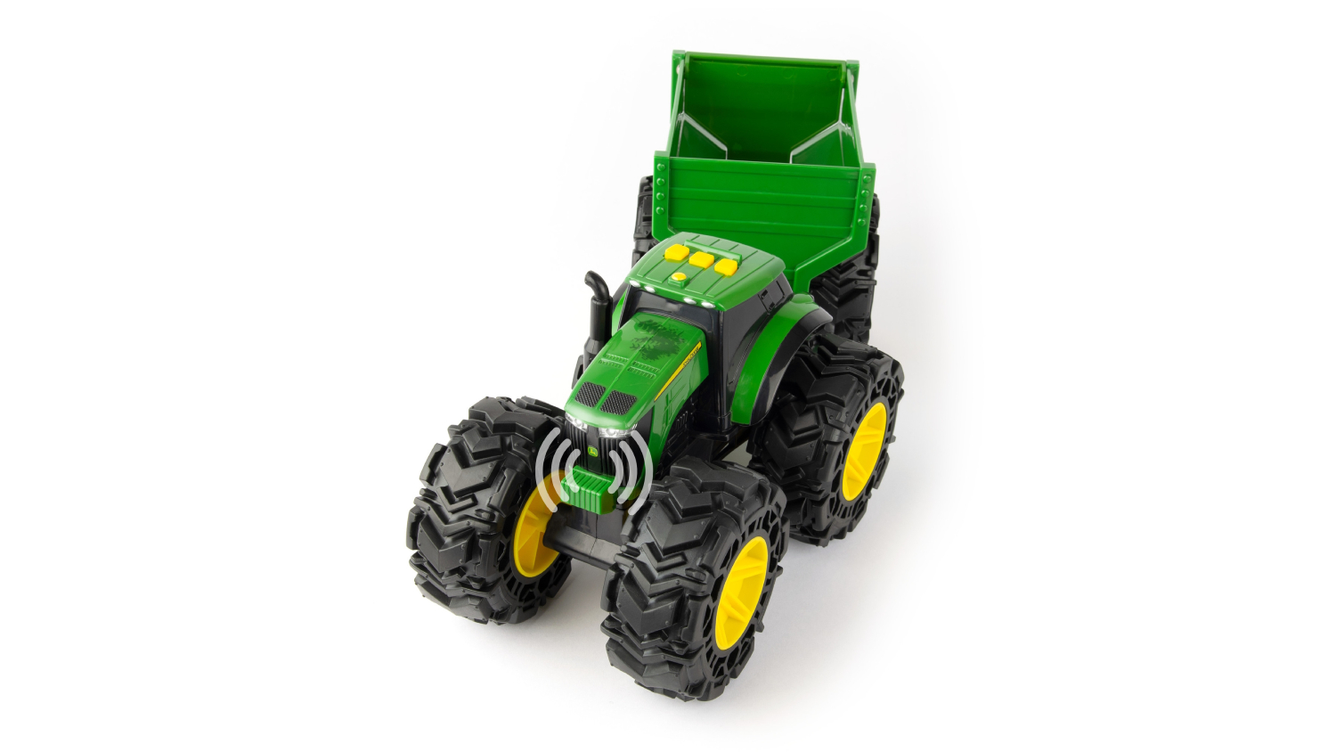 John Deere KIDS Monster Treads Tractor & Trailer Toy Set