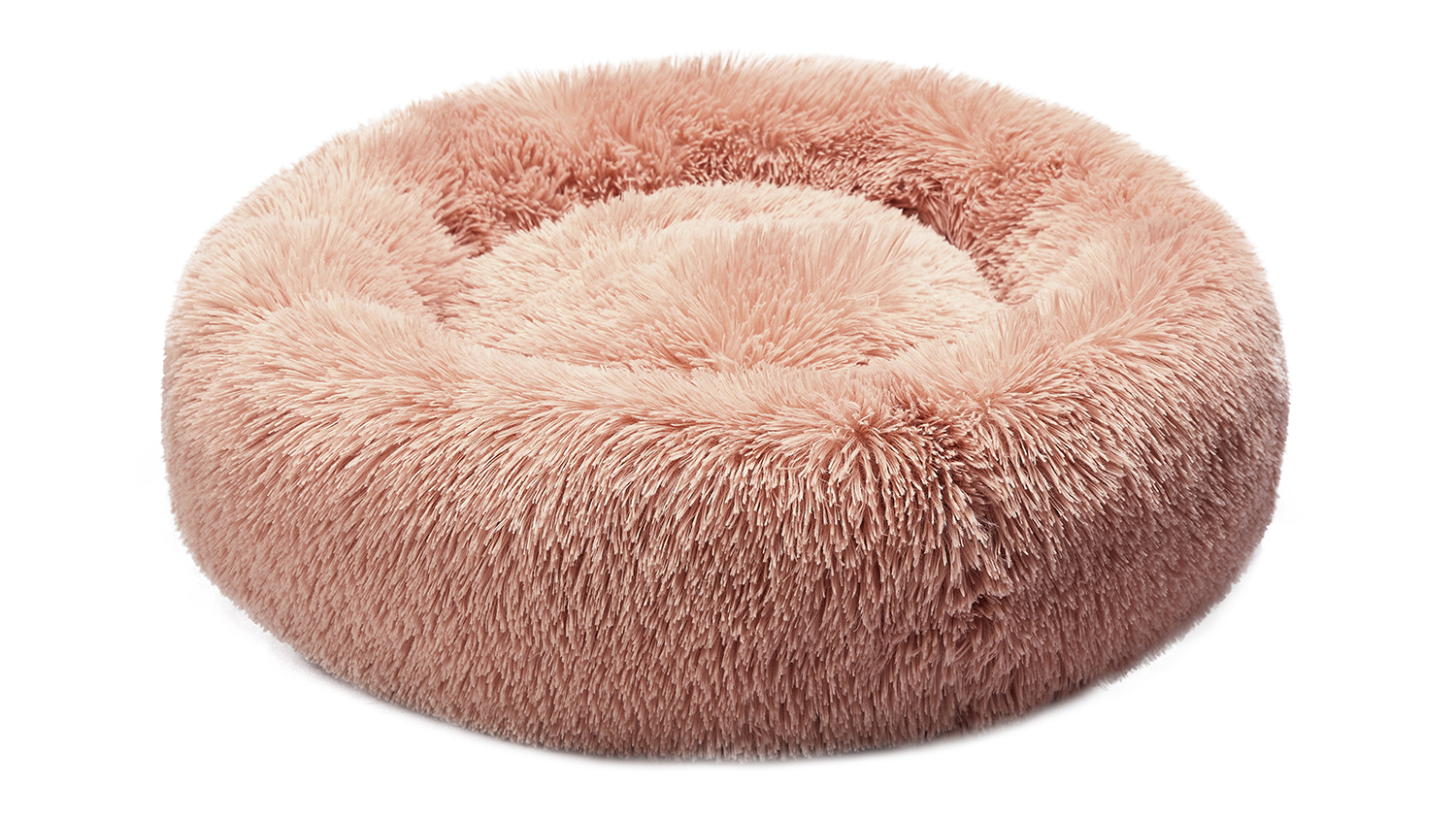PaWz Donut Calming Pet Bed 70 x 70cm - Pink