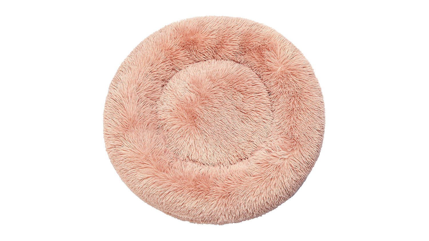 PaWz Donut Calming Pet Bed 70 x 70cm - Pink
