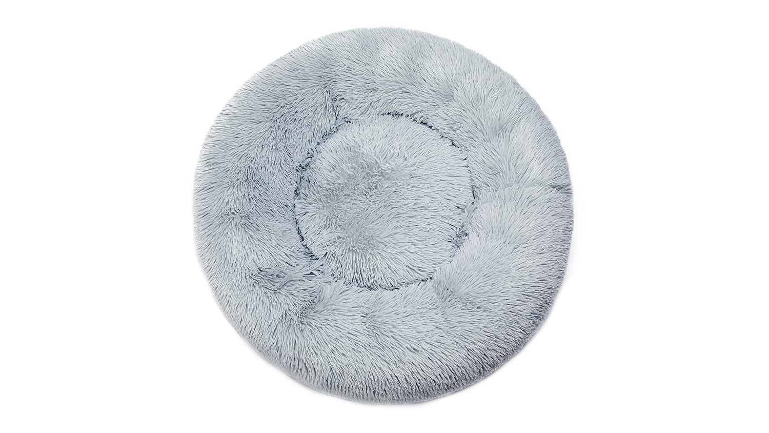 PaWz Donut Calming Pet Bed 50 x 50cm - Grey