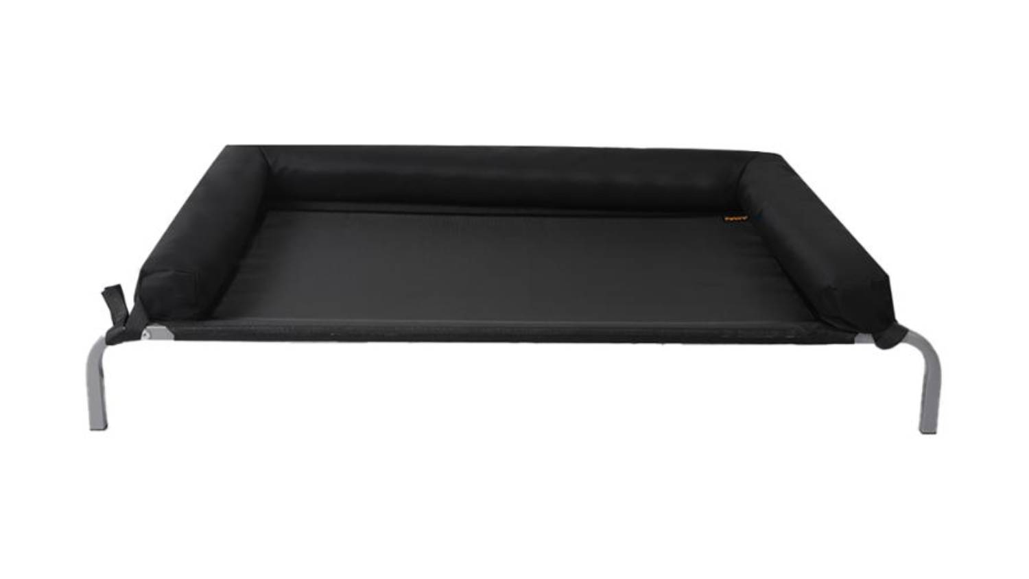 PaWz Outdoor Elevated Mesh Dog Bed Medium - Black