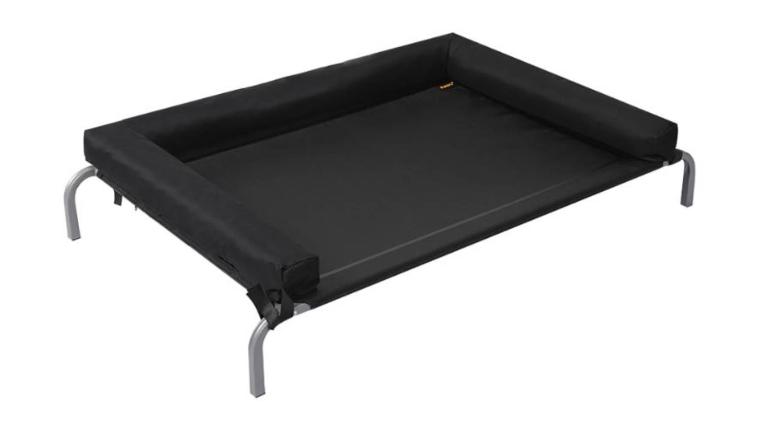 PaWz Outdoor Elevated Mesh Dog Bed Medium - Black