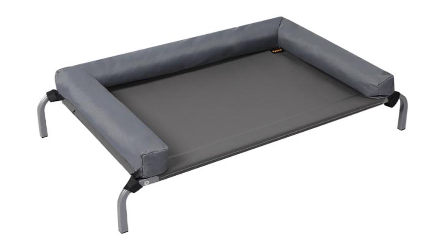 PaWz Outdoor Elevated Mesh Dog Bed Medium - Grey