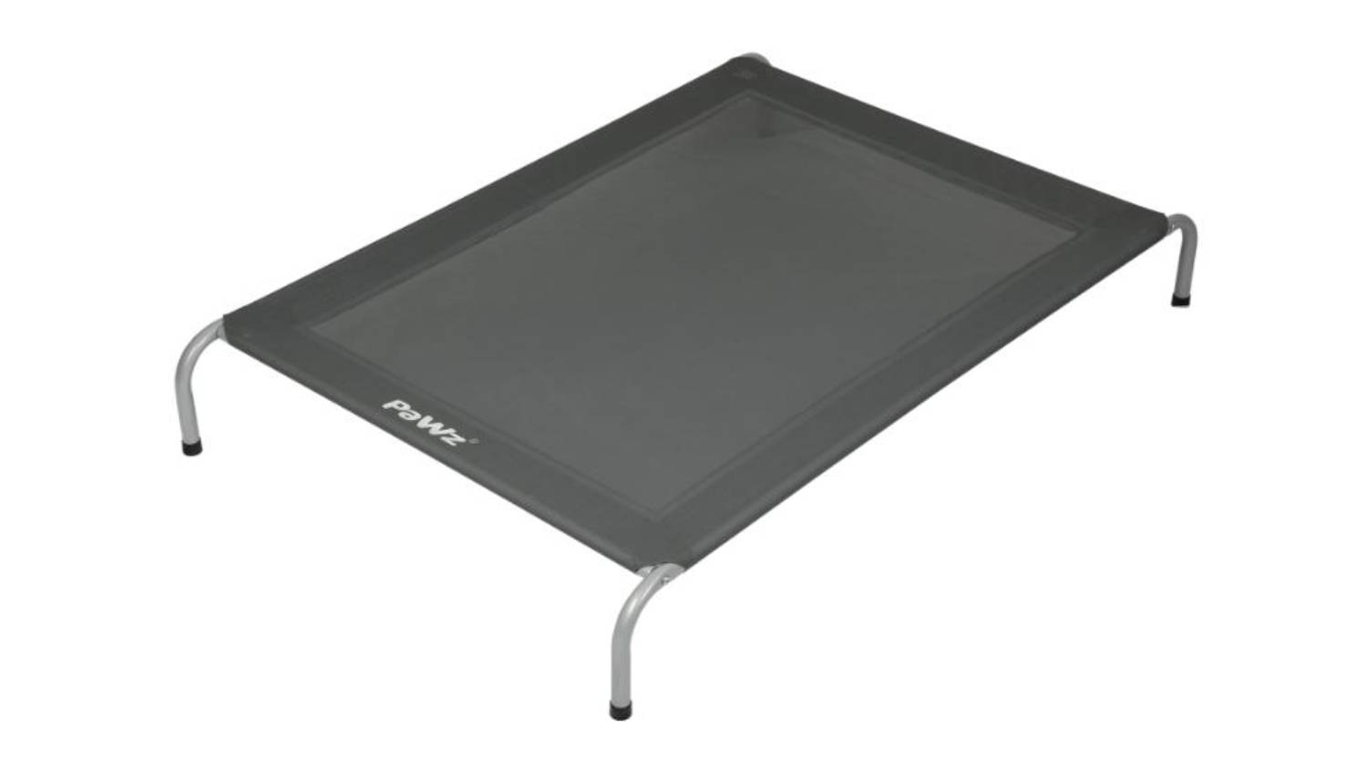 PaWz Outdoor Elevated Mesh Dog Bed Large - Grey