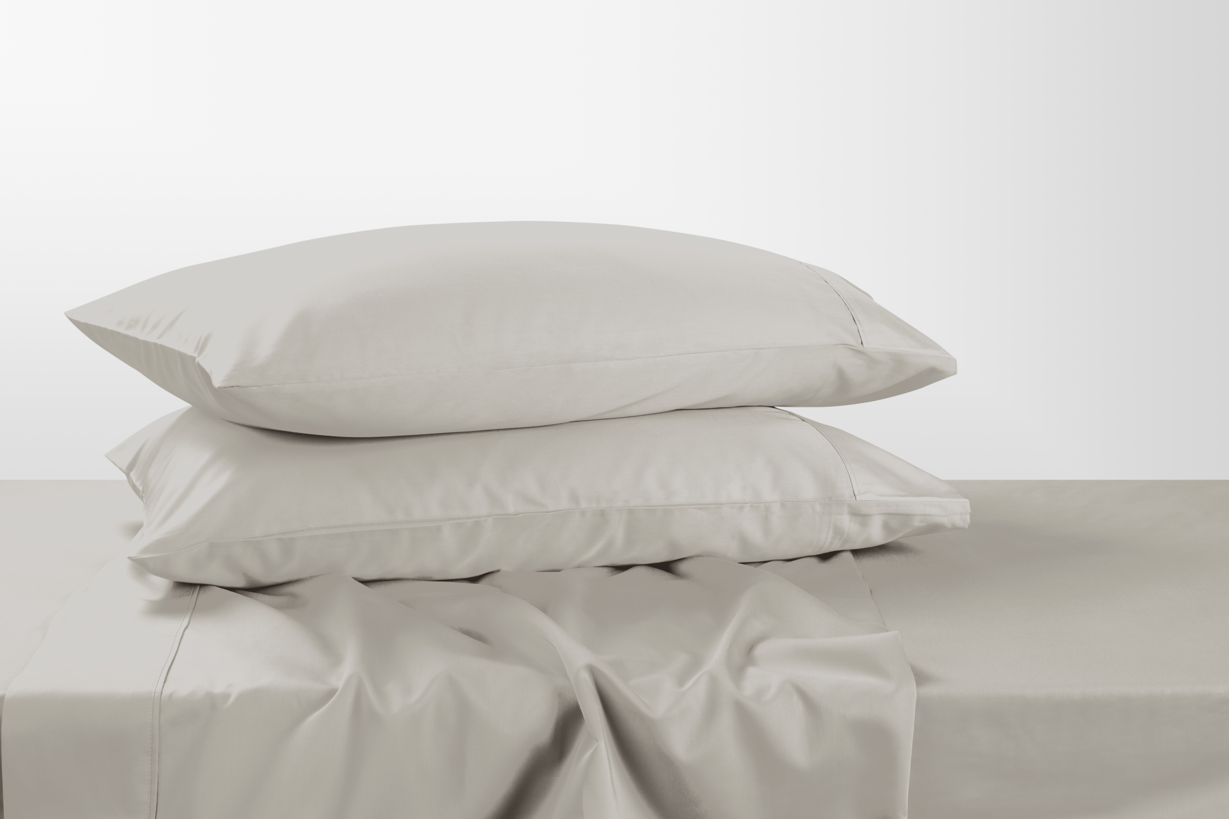 500TC Bamboo Cotton Blend Natural Sheet Set by Savona - 47cm drop