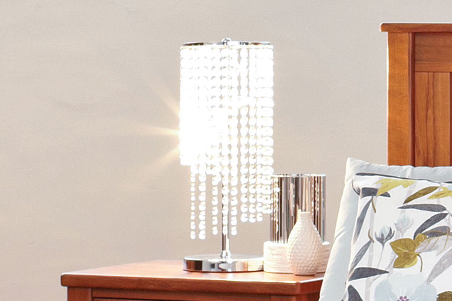 Prestige Crystal String Lamp by Zero Uno