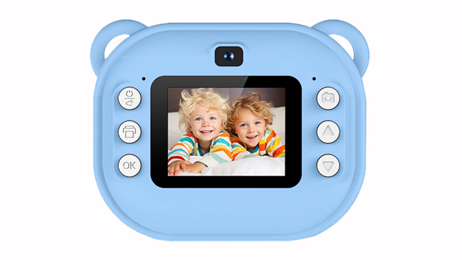 PULSE Instant Thermal Print Digital Camera - Blue