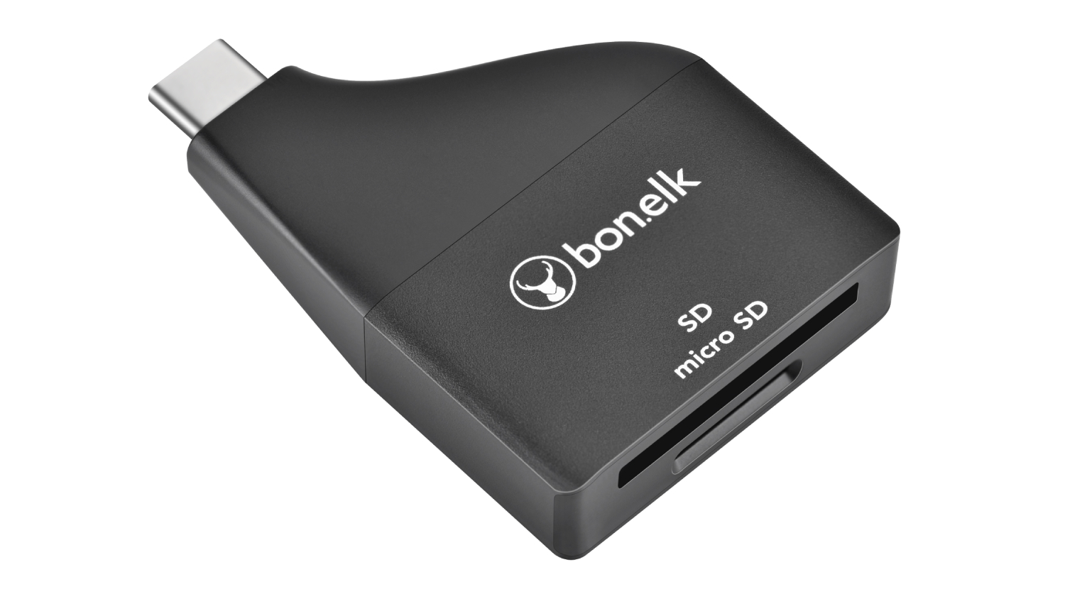 Bon.Elk USB-C to MicroSD/SD Adapter - Black (ELK-80065-R)