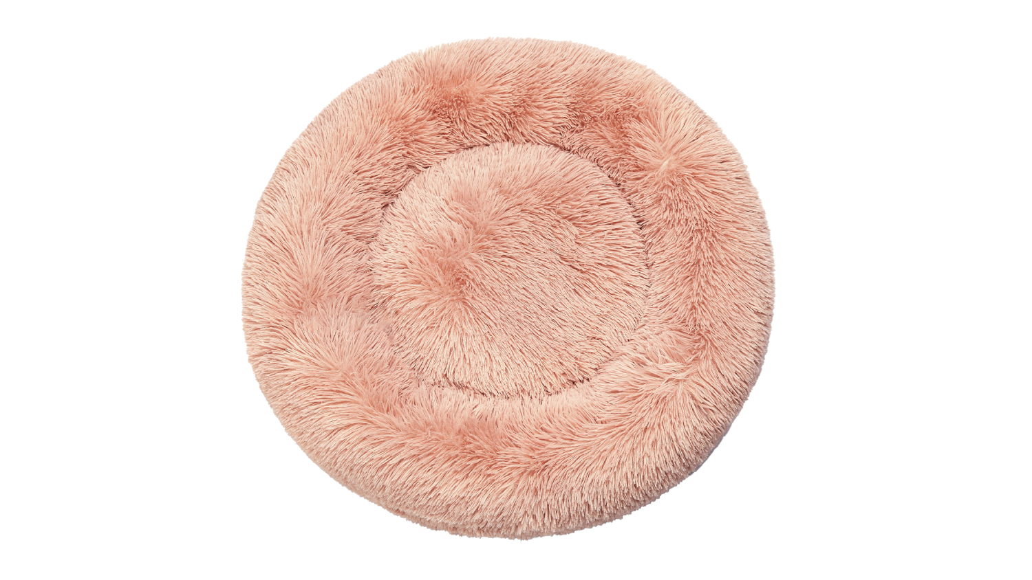 PaWz Donut Calming Pet Bed 80 x 80cm - Pink