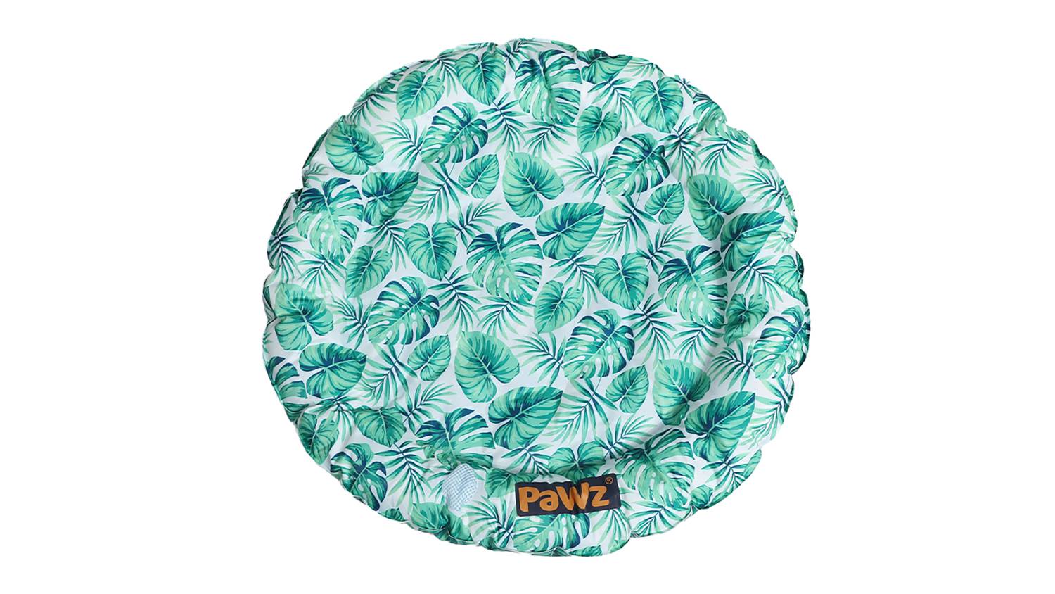 PaWz Premium Round Cooling Pet Bed 72cm - Palm Tropics