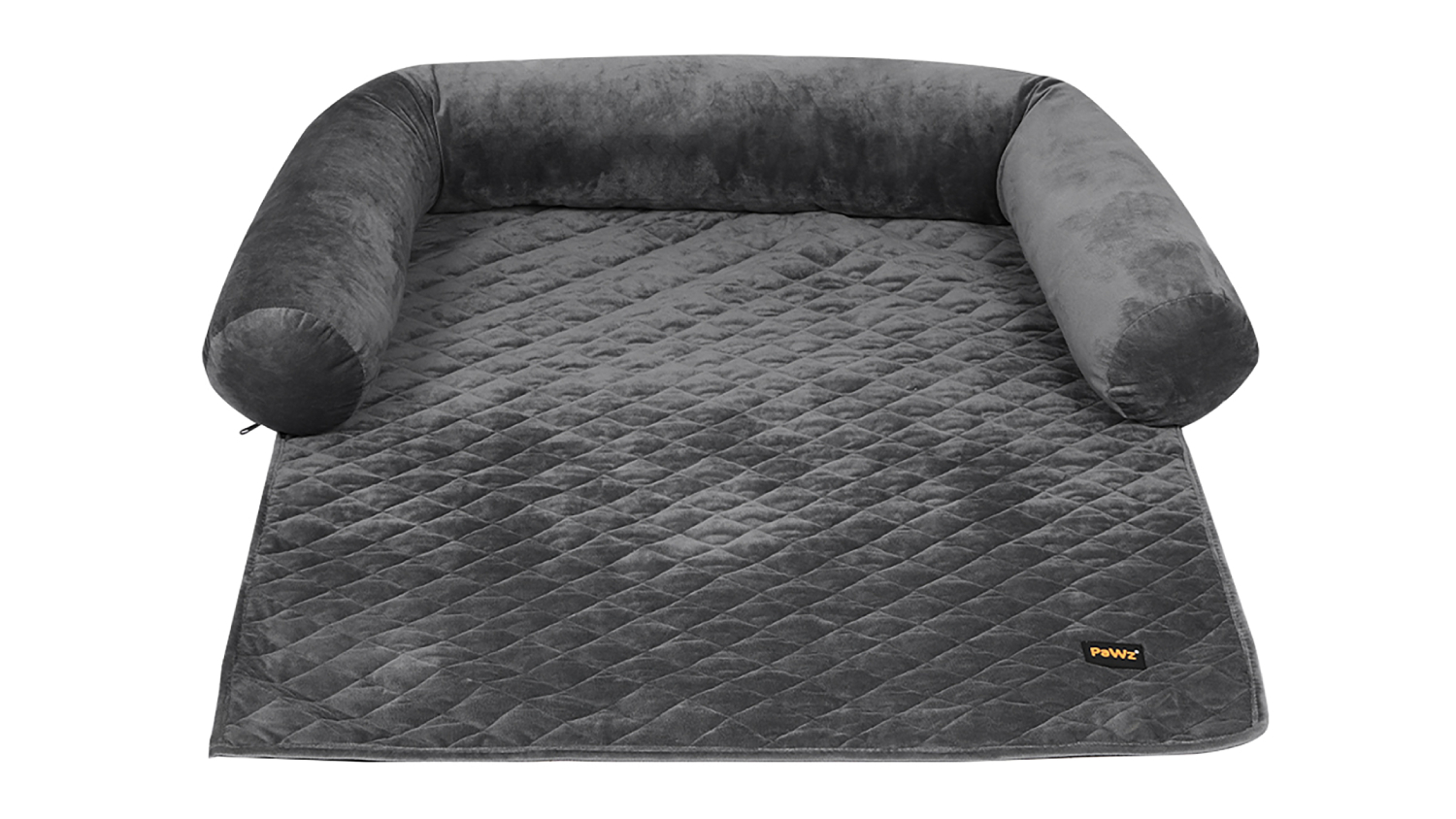 PaWz Sofa Cover with Bolsters 120 x 90cm - Grey