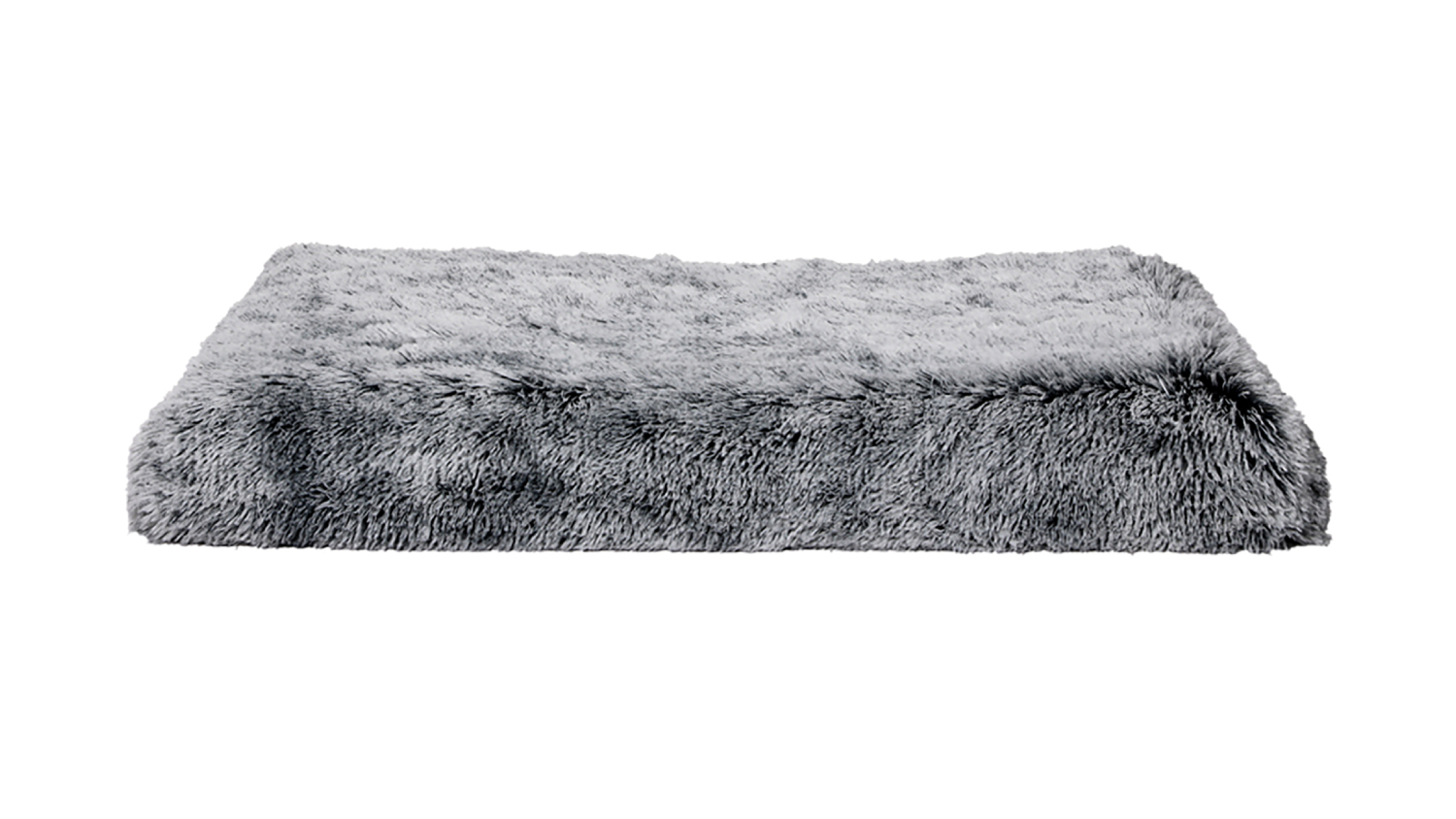 PaWz Premium Fluffy SuperMat Calming Pet Bed 91 x 68 x 10cm - Charcoal