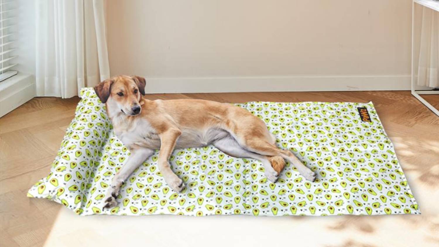 PaWz Summer Cooling Pet Mat Bed 115 x 70cm - Fresh Avocado