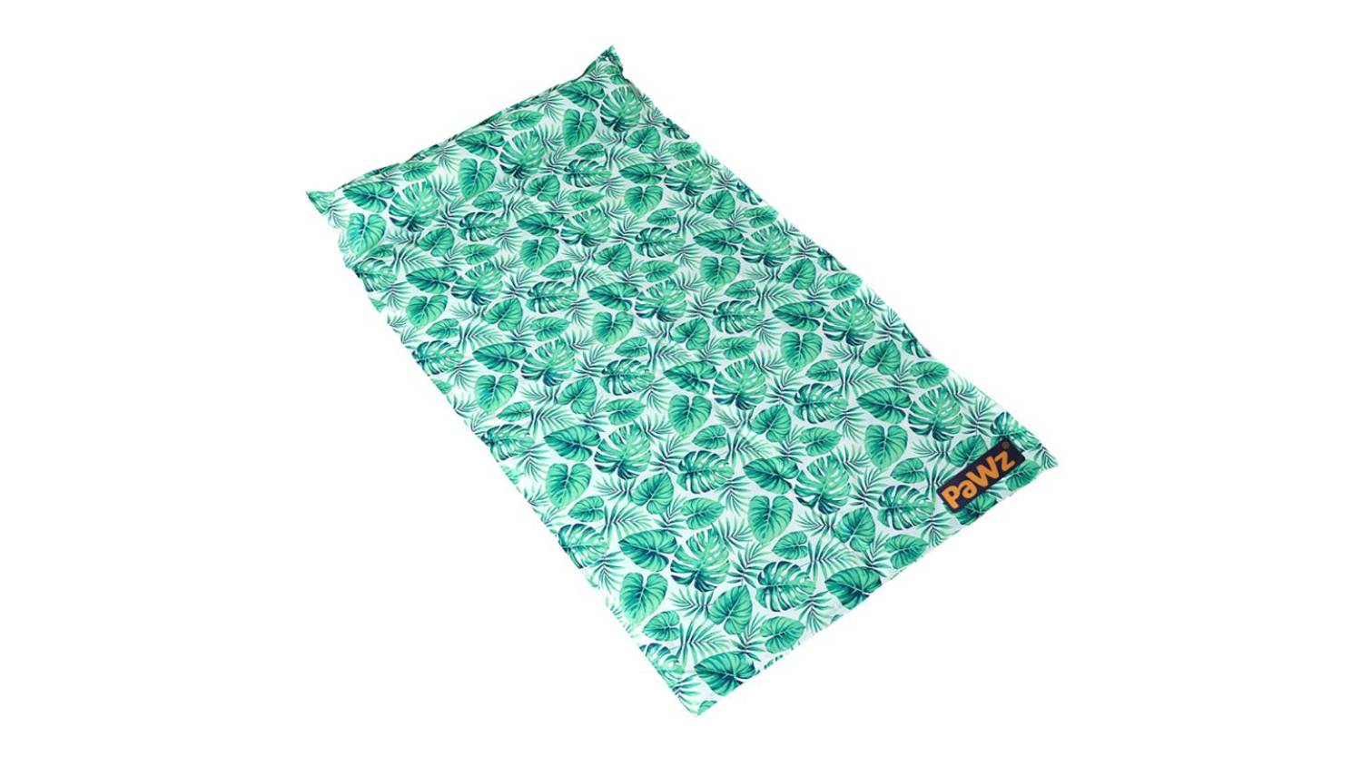 PaWz Summer Cooling Pet Mat Bed 115 x 70cm - Tropical Leaves