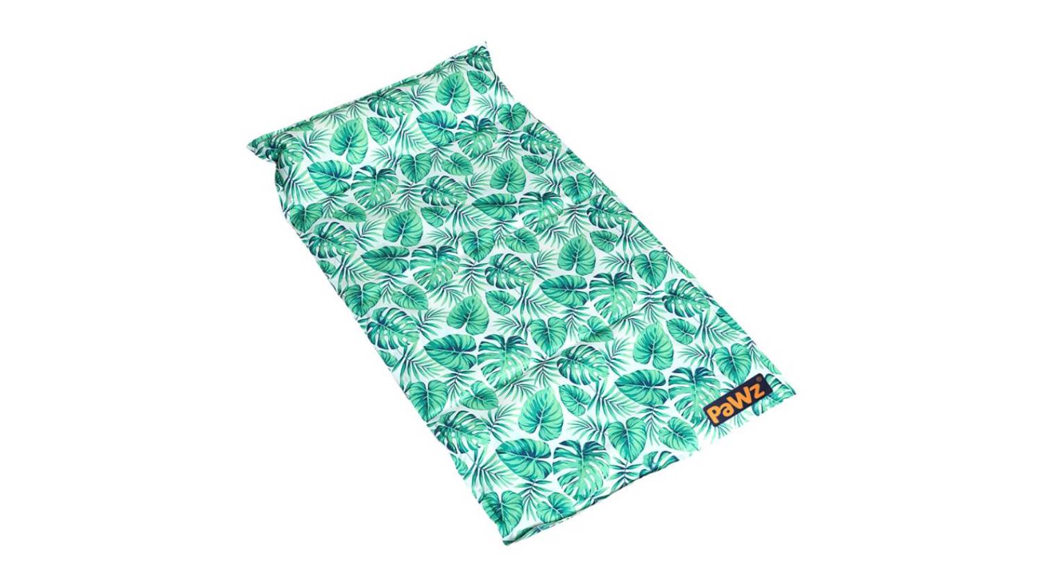 PaWz Summer Cooling Pet Mat Bed 105 x 60cm - Tropic Leaves