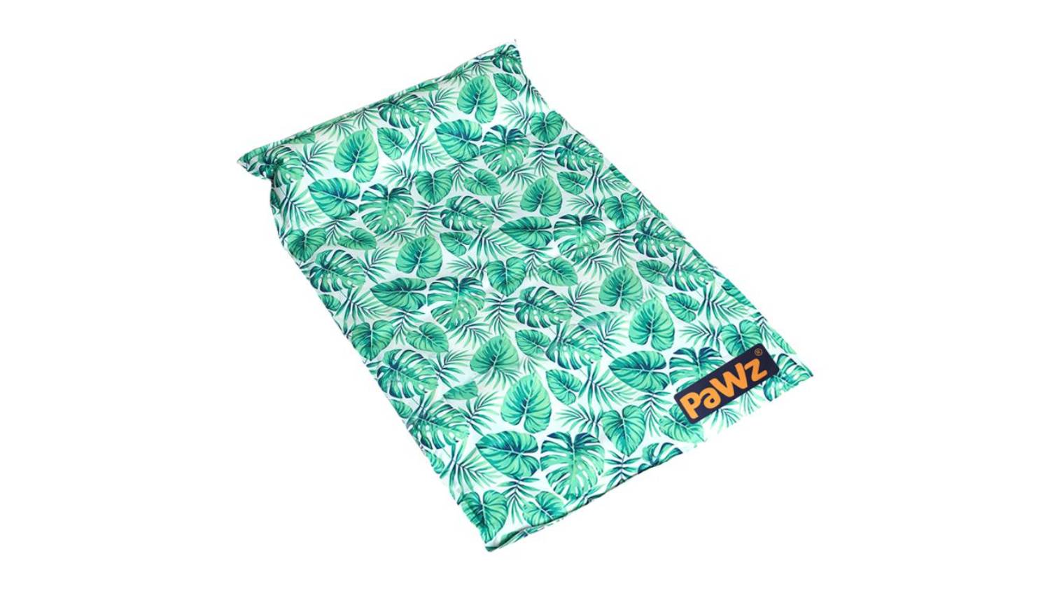 PaWz Summer Cooling Pet Mat Bed 75 x 50cm - Tropical Leaves