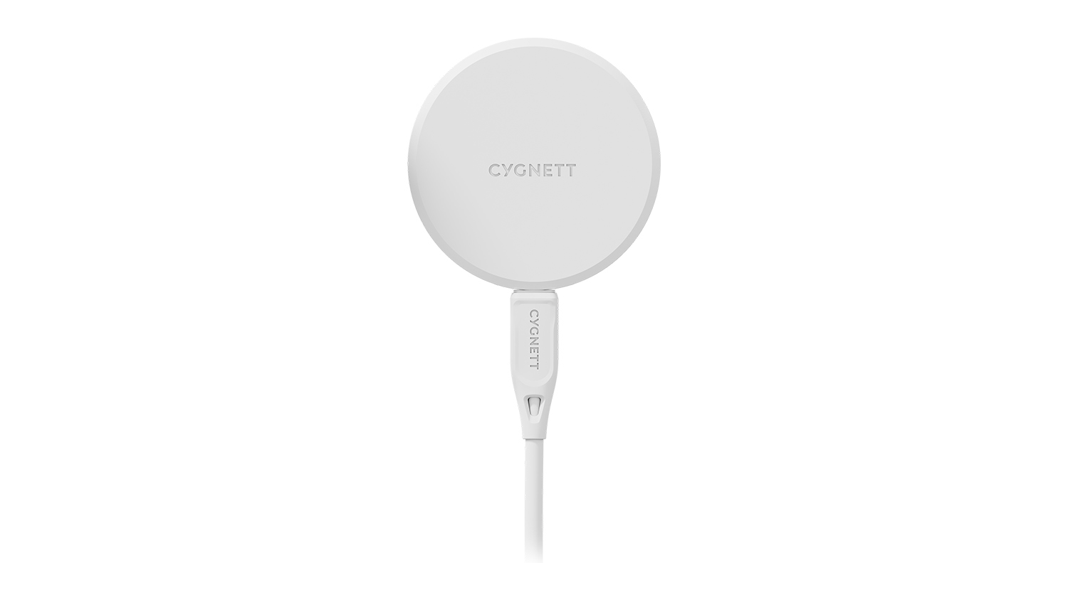 Cygnett ChargePuck 15W Magnetic Wireless Charger With Qi2.0 - White (CY5062CCRGP)
