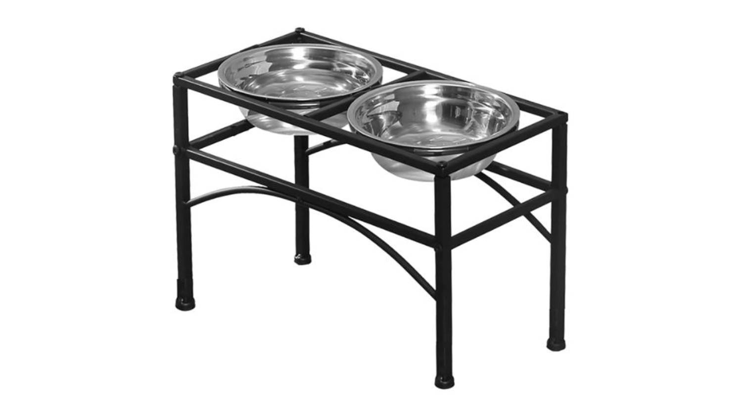 PaWz Elevated Pet Food Stand and Bowls Medium