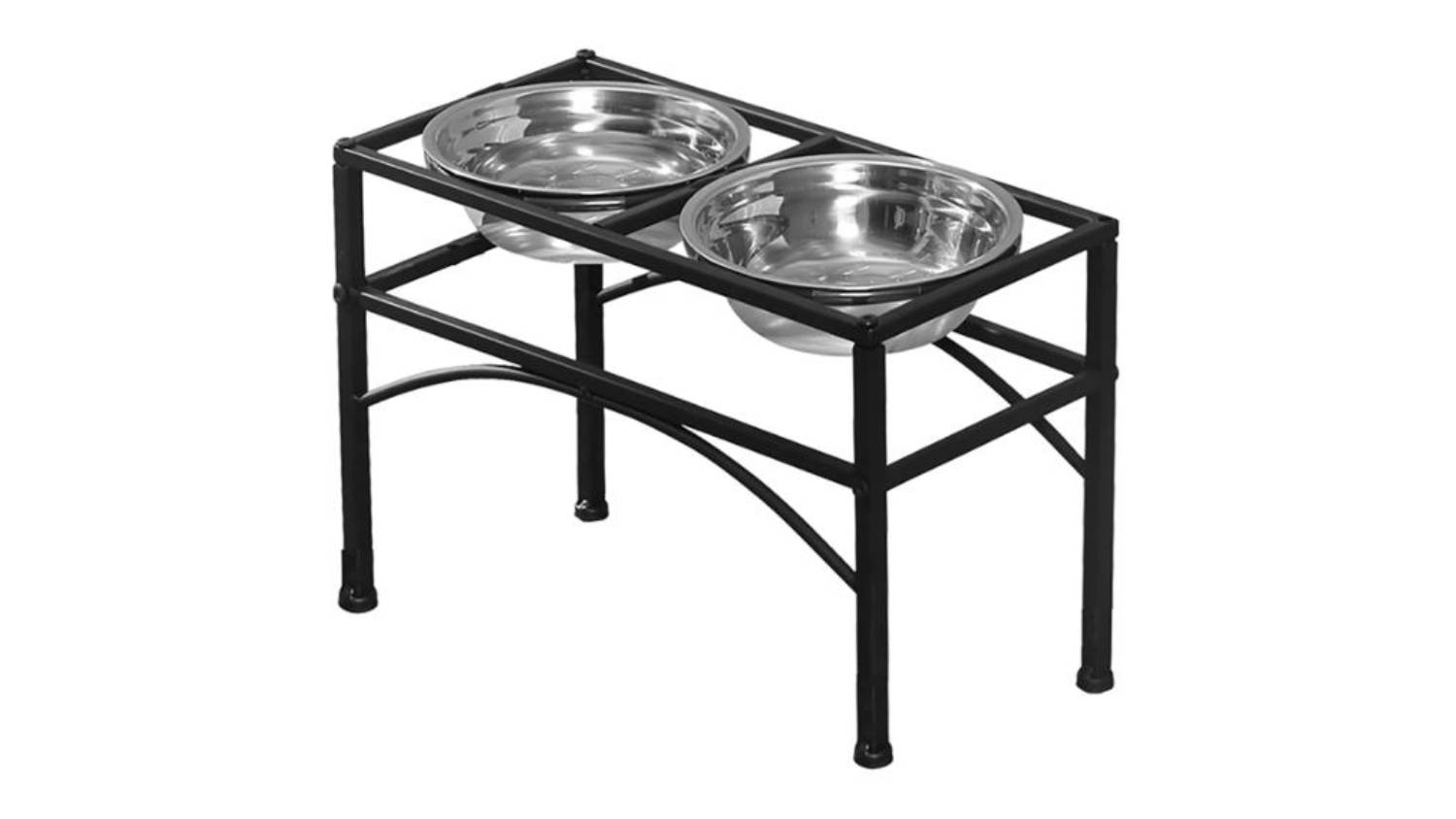 PaWz Elevated Pet Food Stand and Bowls Small