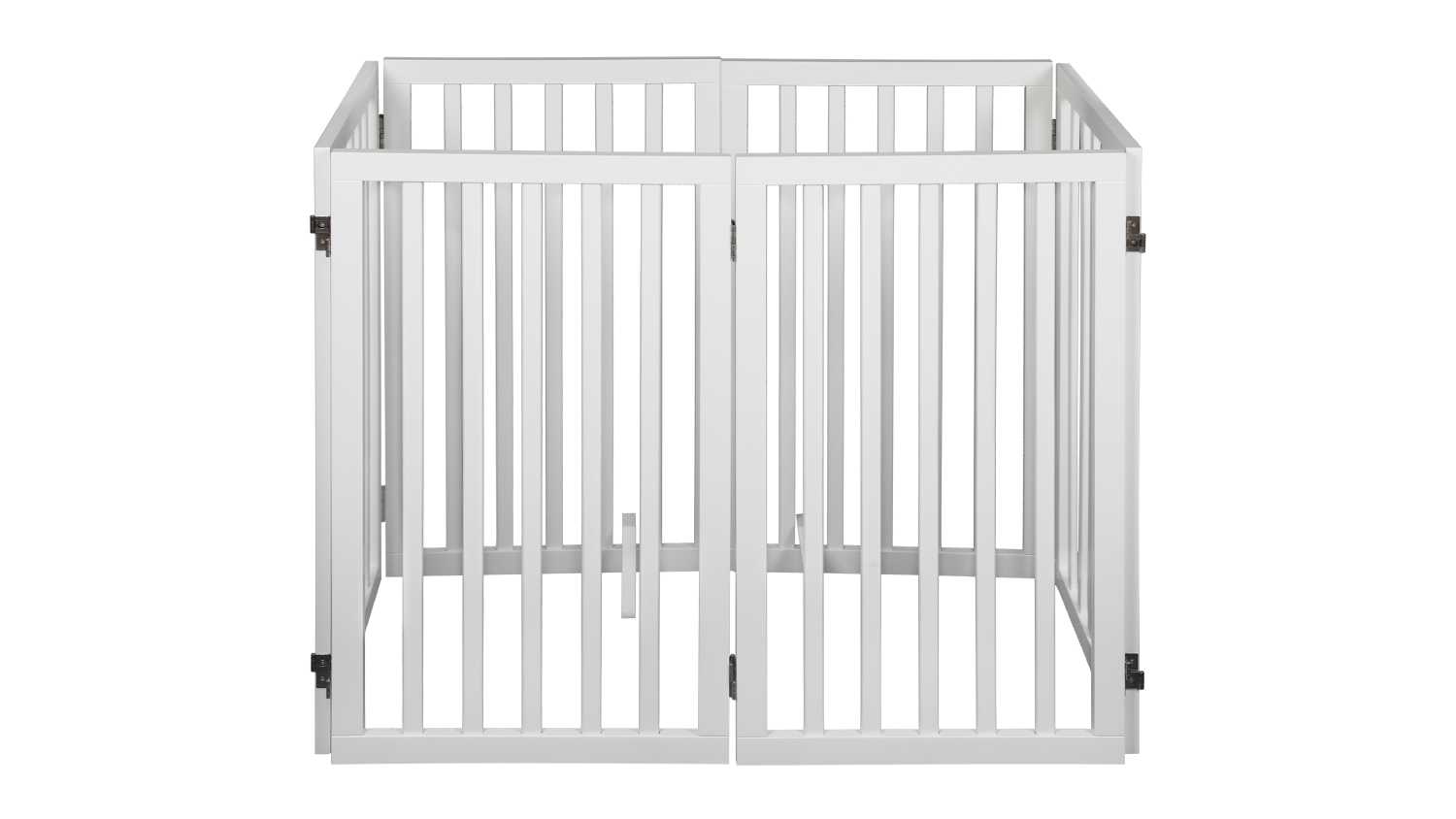 PaWz Tall Wooden Pet Gate 282 x 80cm - White