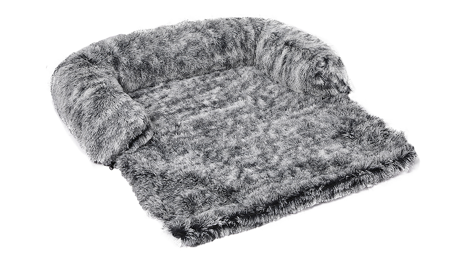 PaWz Fluffy Comfort Couch Cover Blanket with Bolsters Extra Large - Charcoal