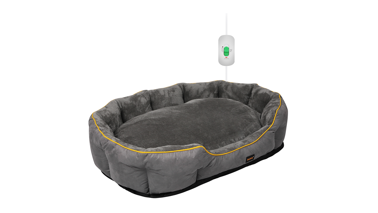 PaWz Heated Pet Bed Extra Large - Grey