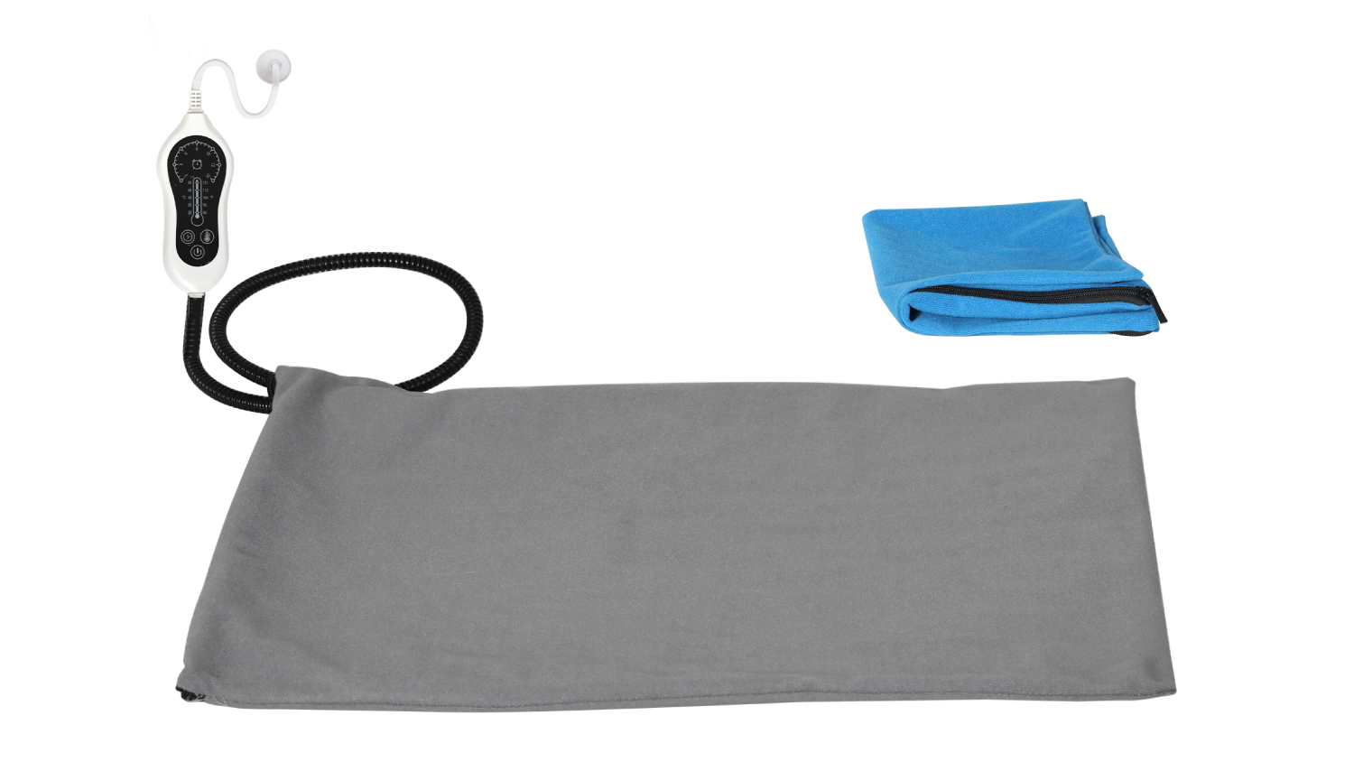 PaWz Heated Pet Mat with Washable Cover, Timer 38 x 48cm