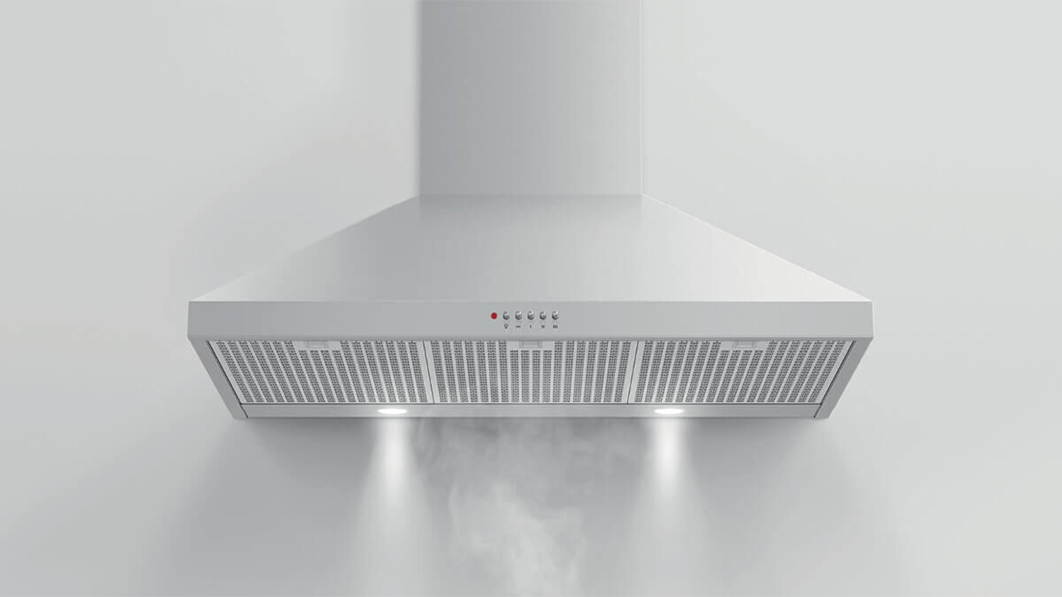 Fisher & Paykel 90cm Pyramid Chimney Wall Mounted Rangehood - Stainless Steel (Series 7/HC90PCX1)