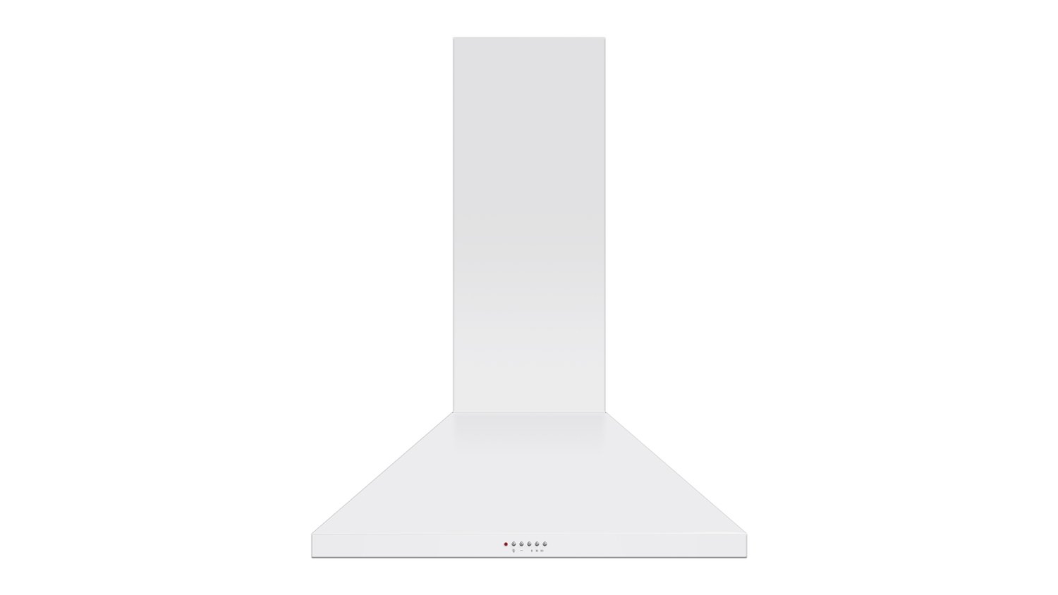 Fisher & Paykel 90cm Pyramid Chimney Wall Mounted Rangehood - White (Series 7/HC90PCW1)