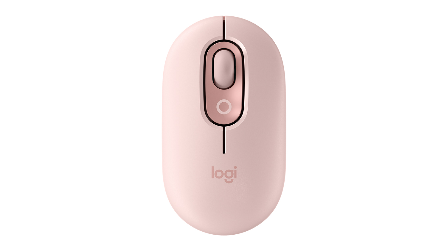 Logitech POP Wireless Mouse with Customizable Button - Rose