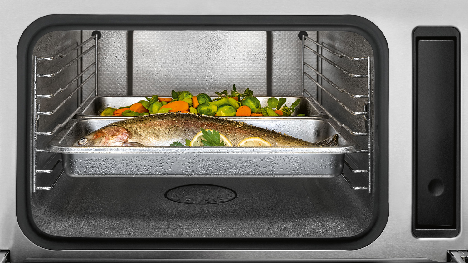 Miele 45cm Built-In Compact Steam Oven with 8 Functions - CleanSteel (DG 7440/11135430)