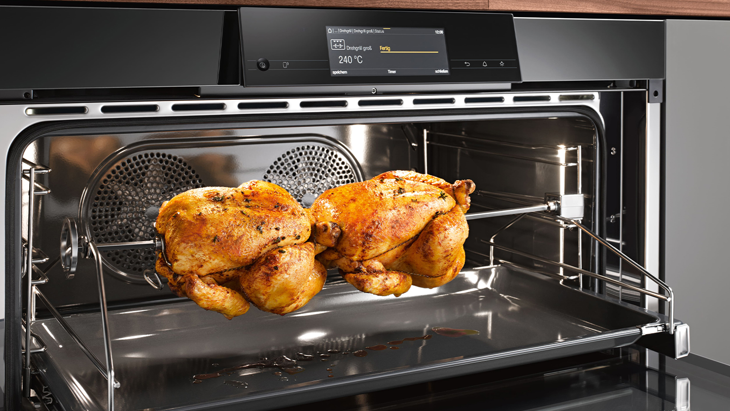 Miele 90cm Built-In Large Steam Oven with 18 Functions - CleanSteel (H 7890 BP/11127830)