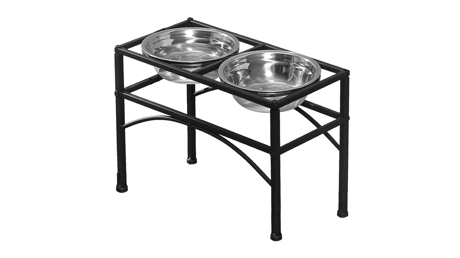 PaWz Elevated Pet Food Stand and Bowls Large