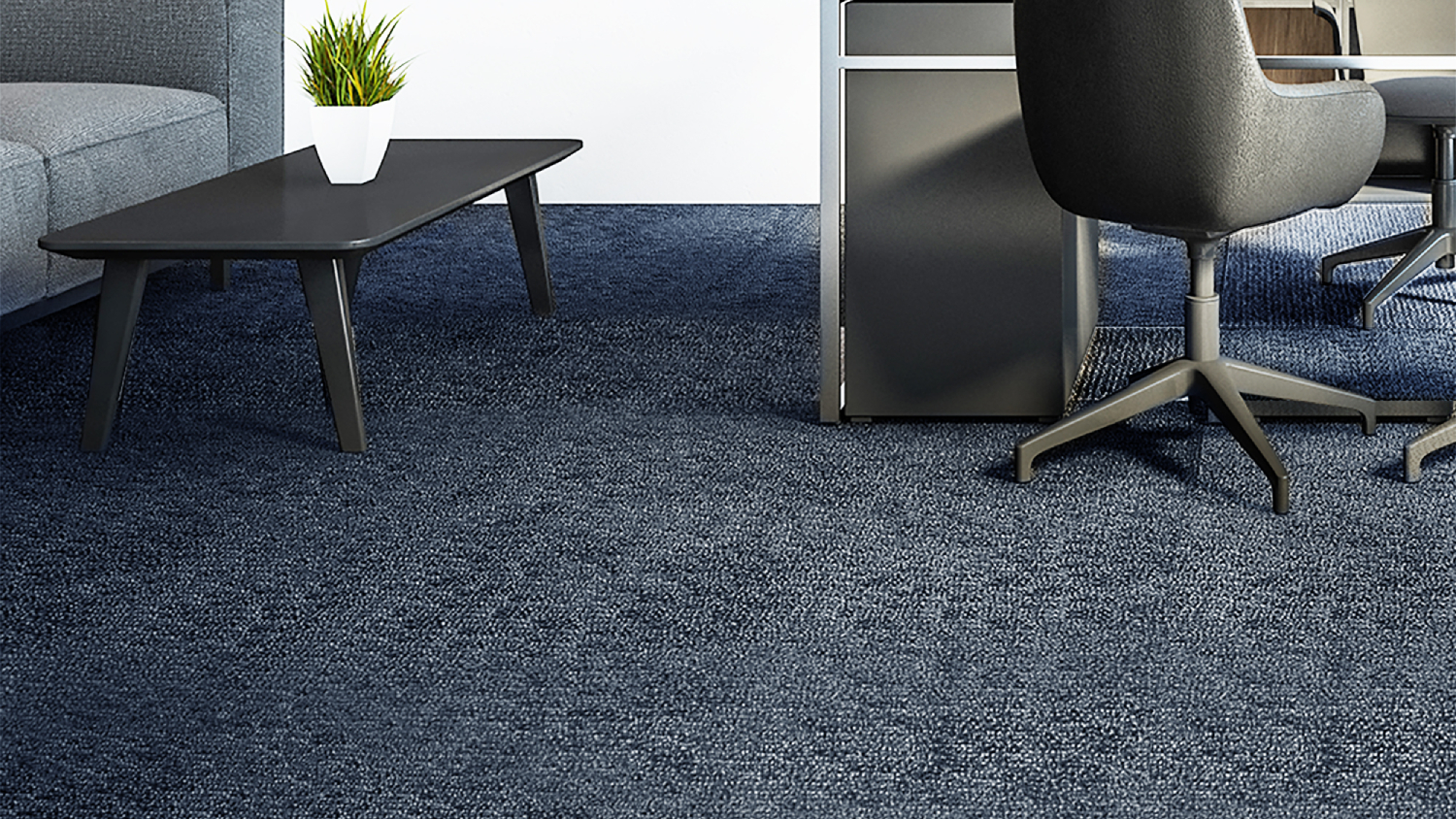 Marlow Carpet Tiles 50 x 50cm 20pcs. - Blue Speckle Pile