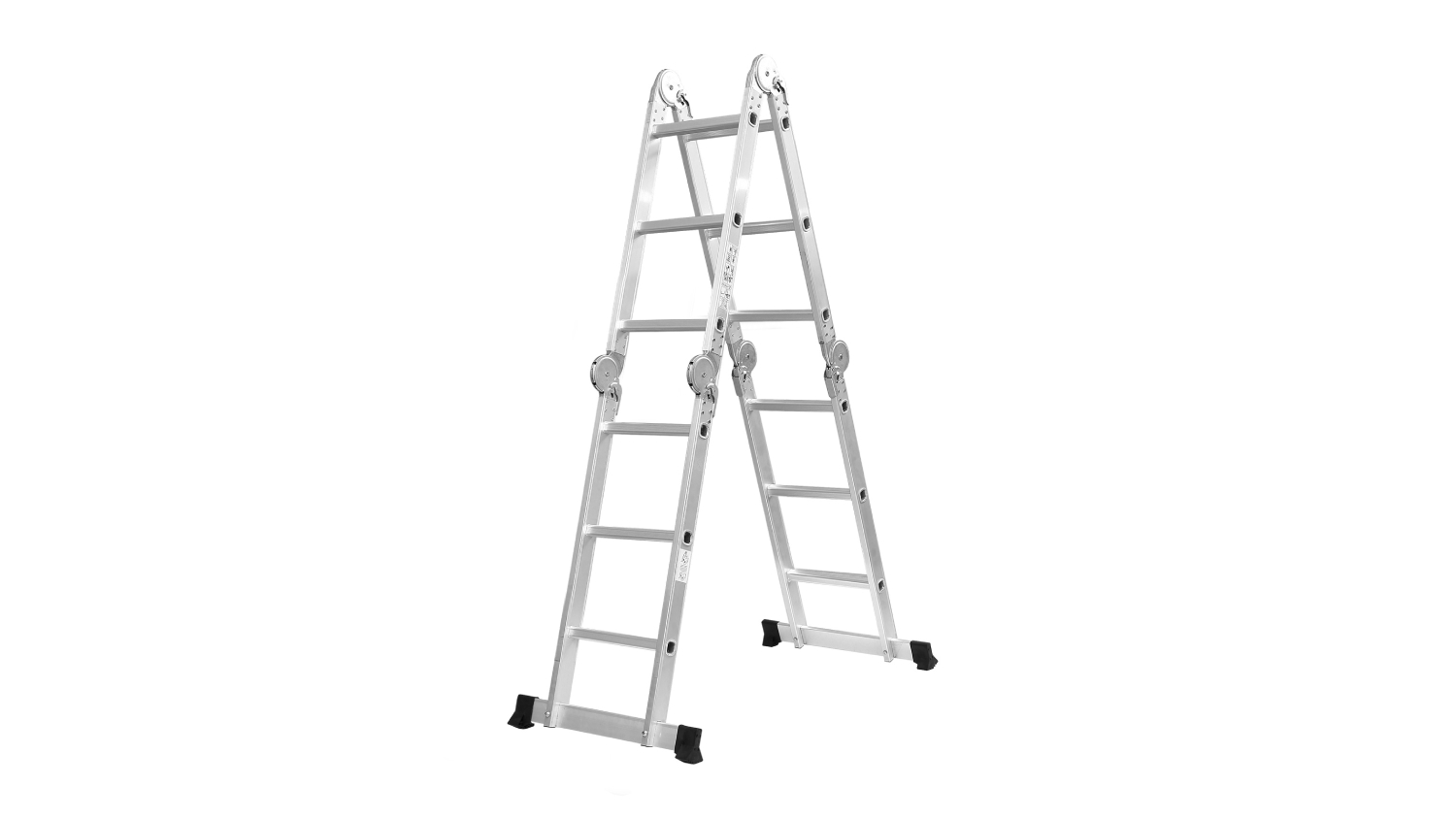 Traderight Folding Aluminum Ladder 3.6m