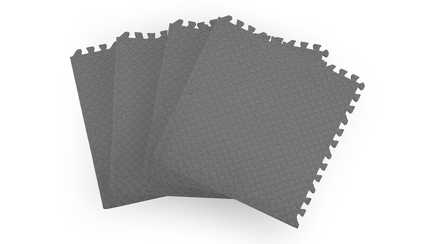 Bopeep Foam Toddler Play Mats 4pcs. - Grey