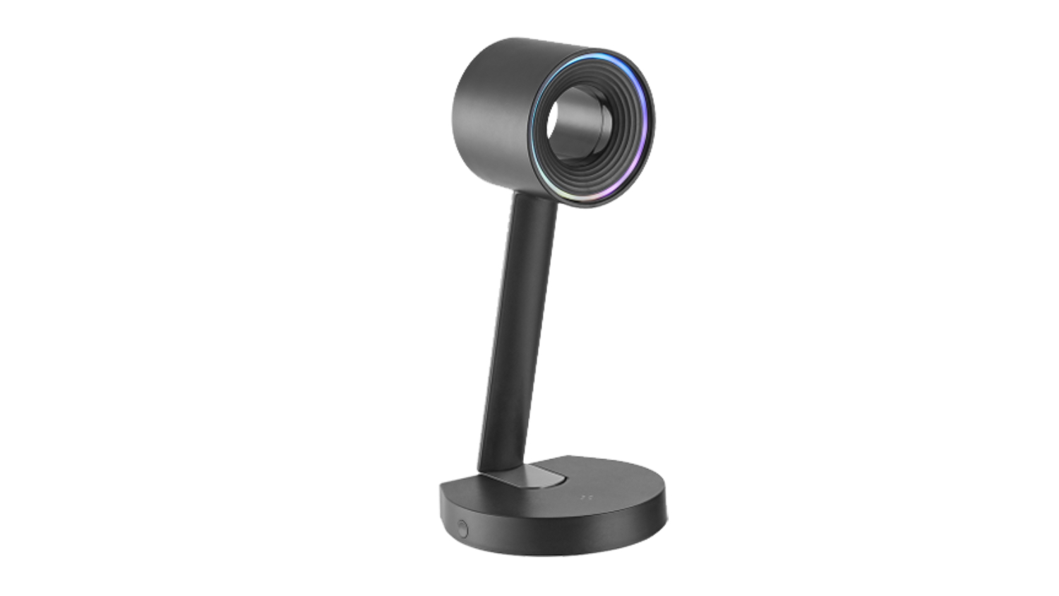 Konic Ring-Headed RGB Headset Stand with Wireless Charging Capability