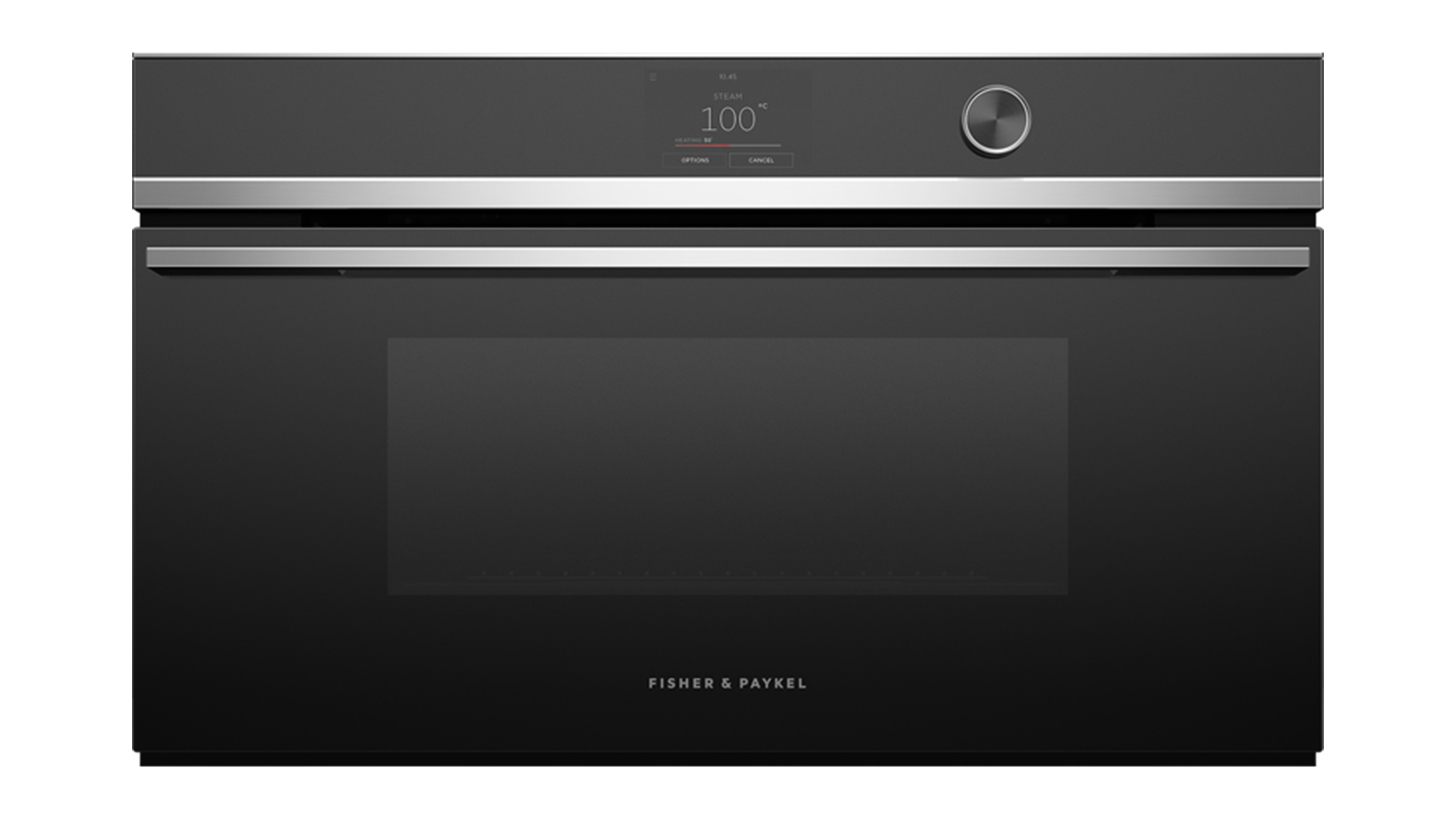Fisher & Paykel 76cm Built-In Compact Steam Oven with 23 Functions - Stainless Trim (Series 9/OS76NDTDX1)