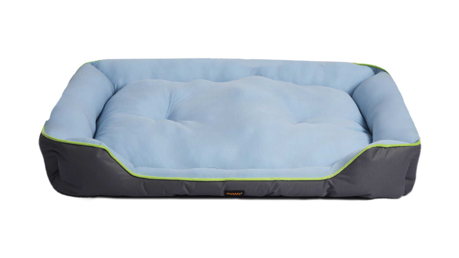PaWz Rectangular Cooling Pet Bed 105 x 82cm - Blue/Grey