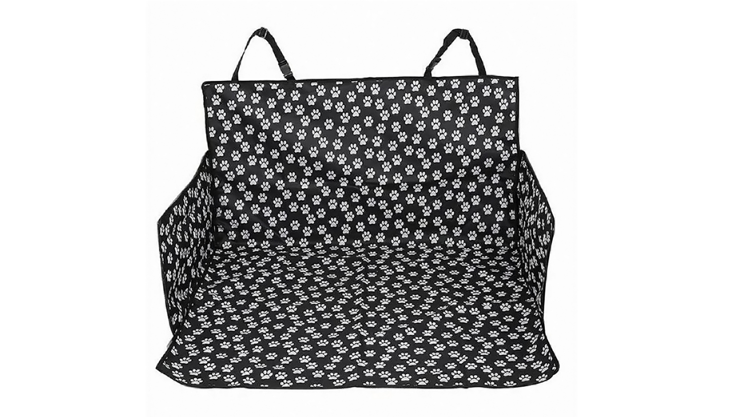 PaWz Waterproof Car Boot Protective Cover - Blue Bone/Paw Print