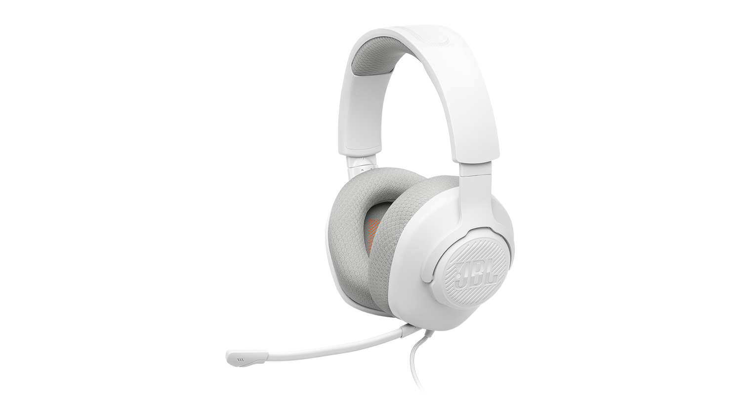 JBL Quantum 100M2 Wired Gaming Headset - White